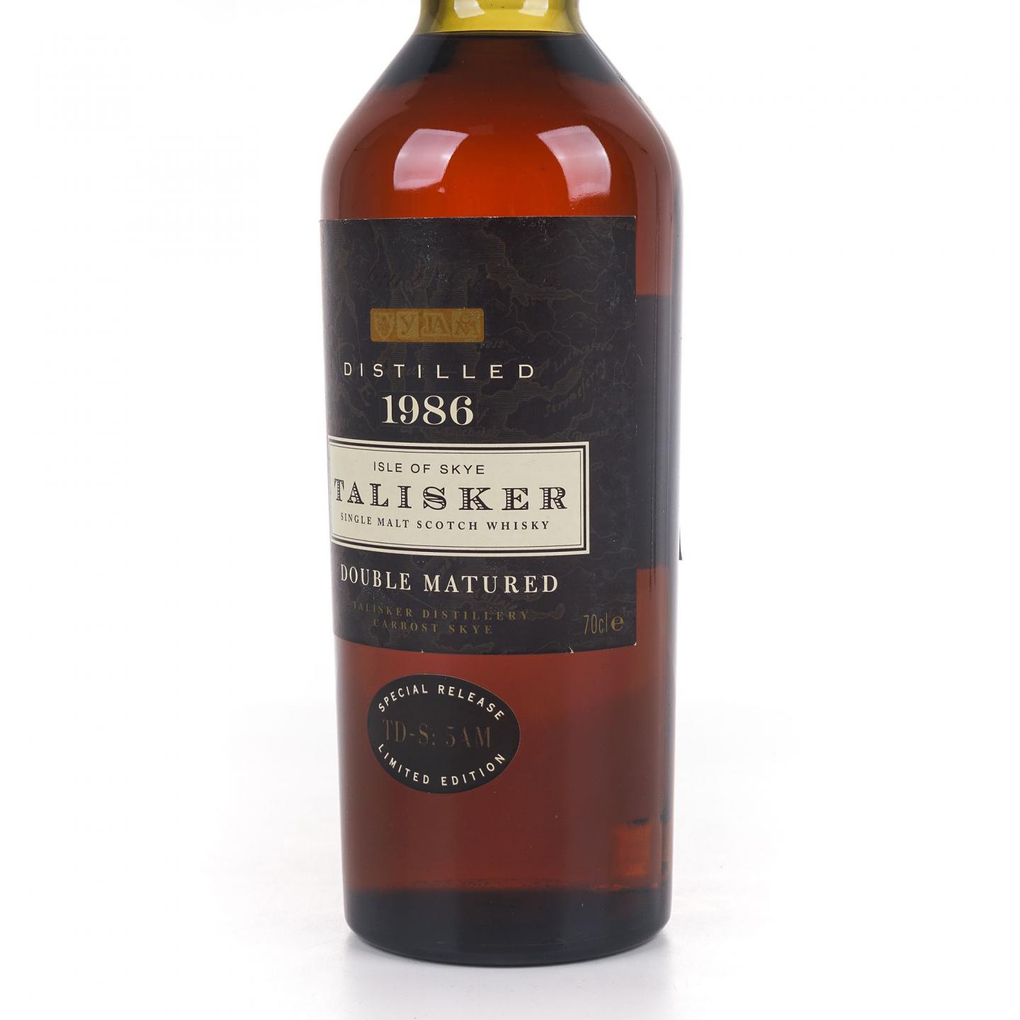 Talisker 泰斯卡 1986 Double Matured DE