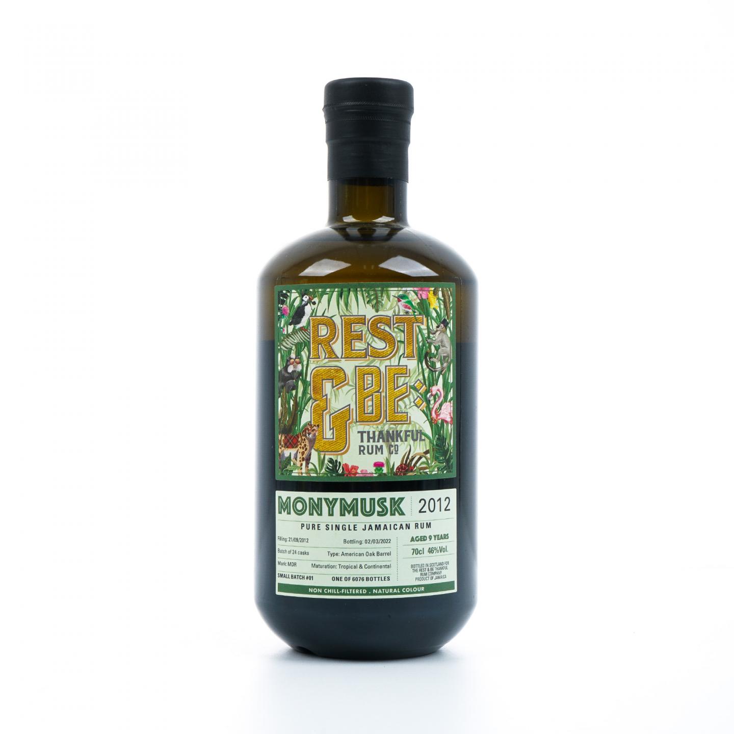 Monymusk 牙买加 9年 2012-2022 朗姆