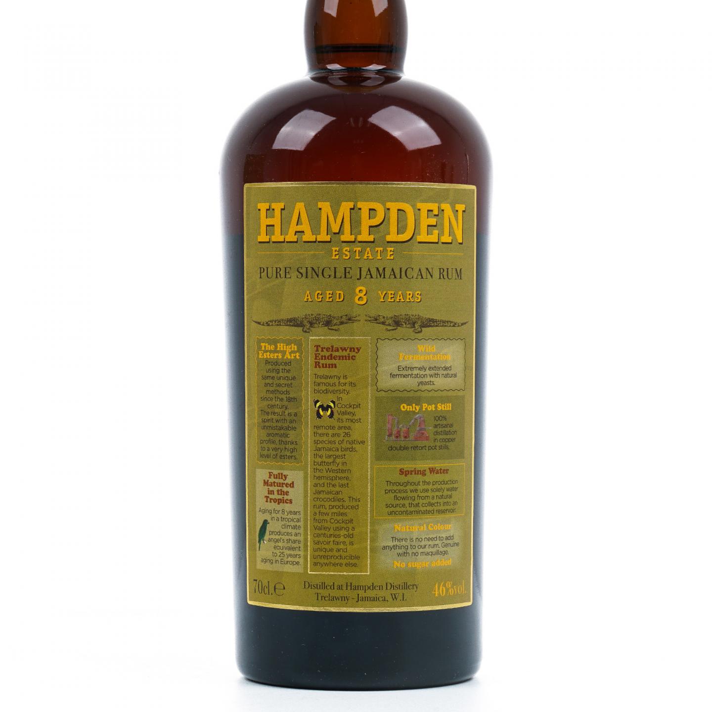Hampden Estate 汉普登庄园 8年 朗姆酒
