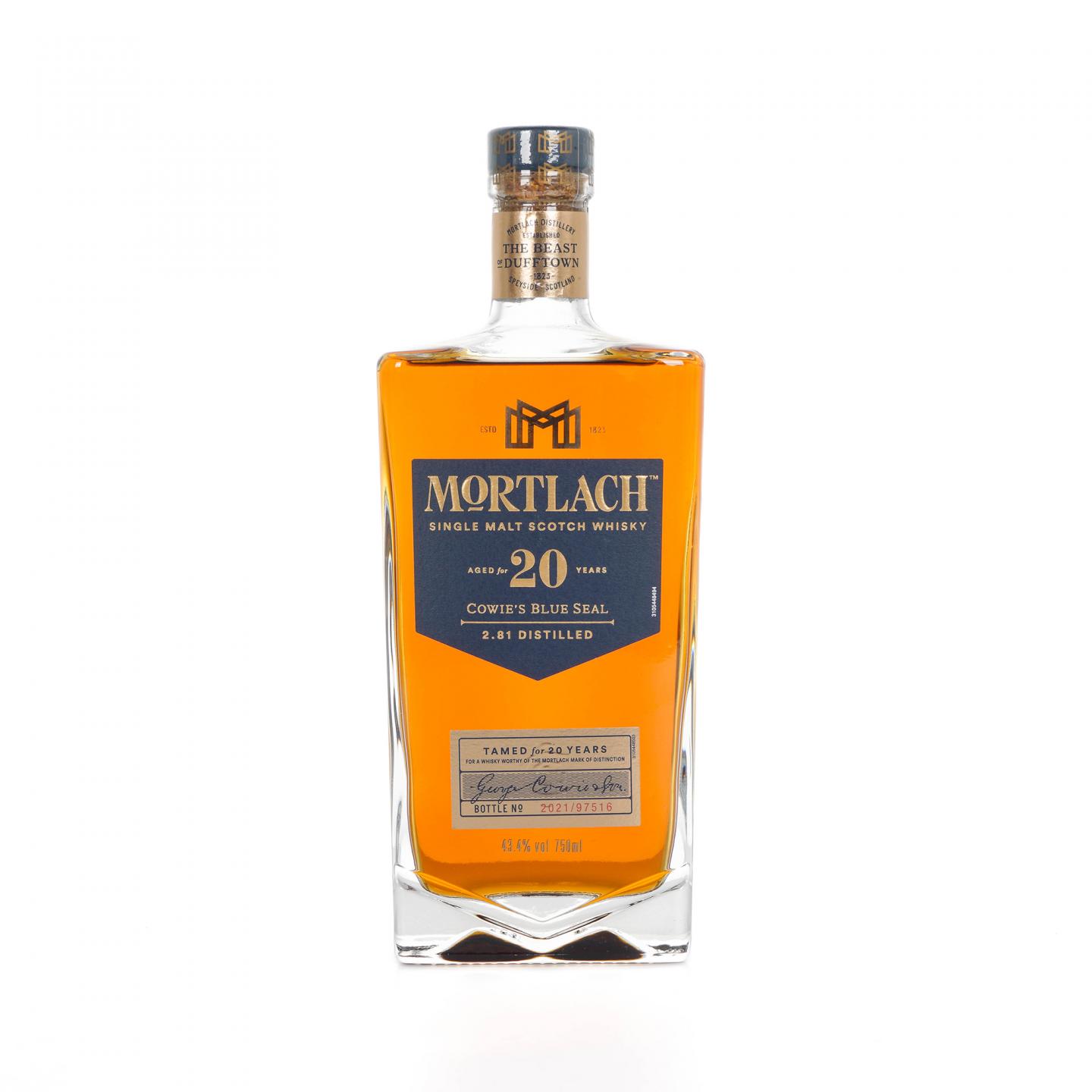 Mortlach 慕赫 20年 Cowie's Blue Seal 43.4%Vol. 750ml