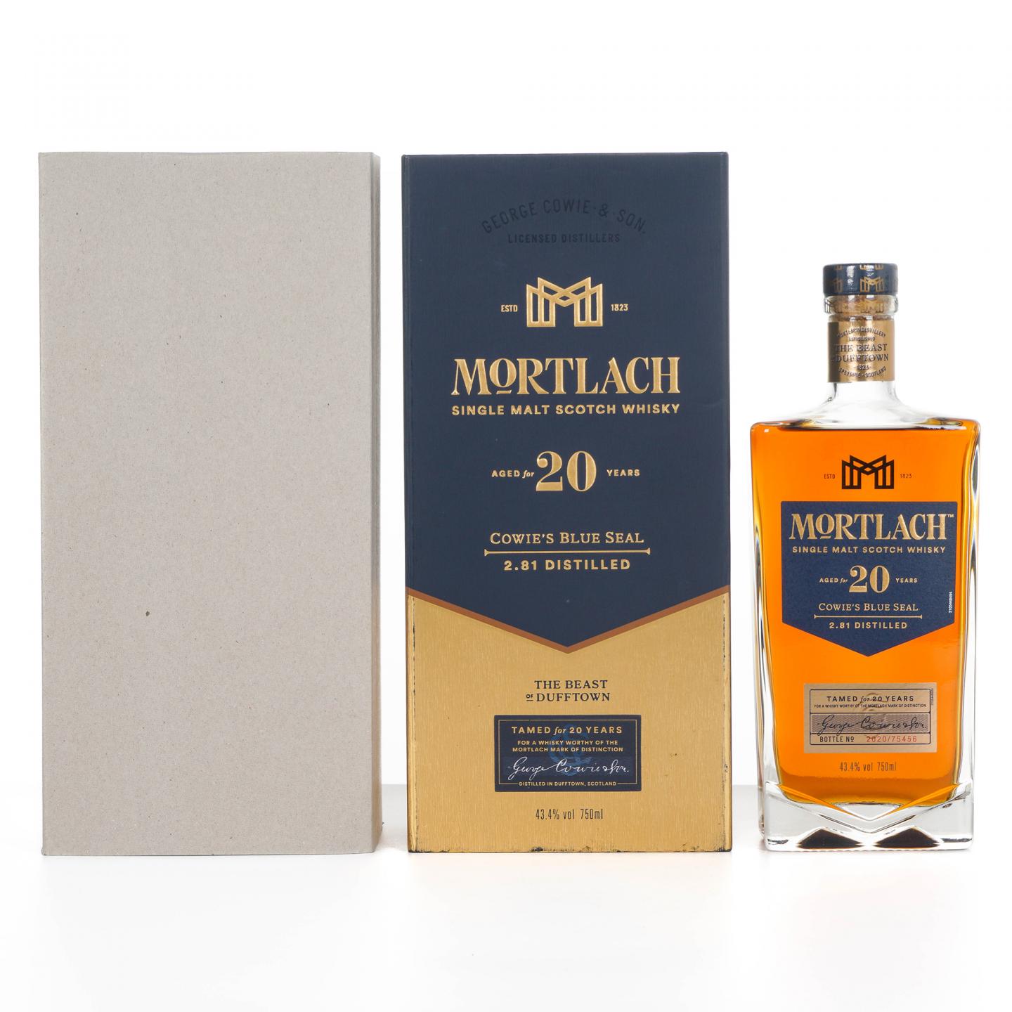 Mortlach 慕赫 20年 Cowie's Blue Seal 750ml 43.4%Vol.
