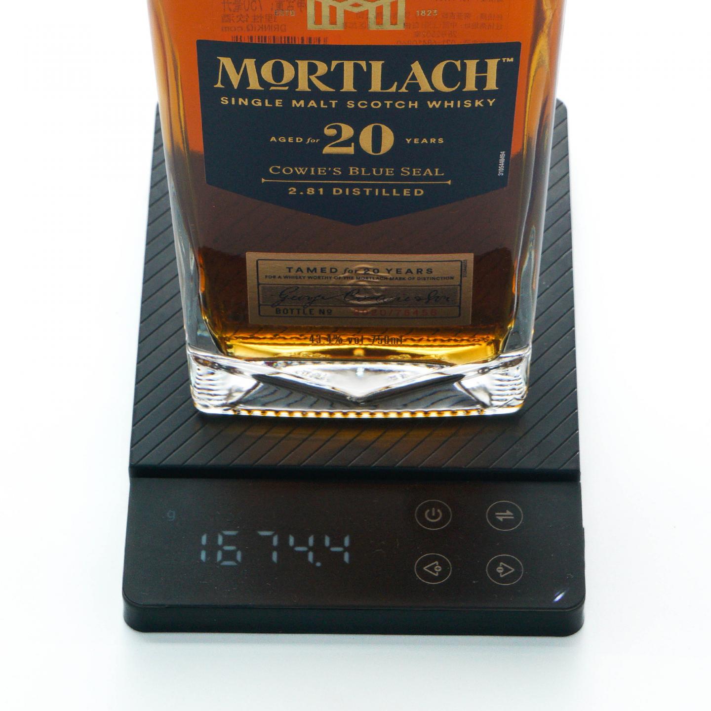 Mortlach 慕赫 20年 Cowie's Blue Seal 750ml 43.4%Vol.