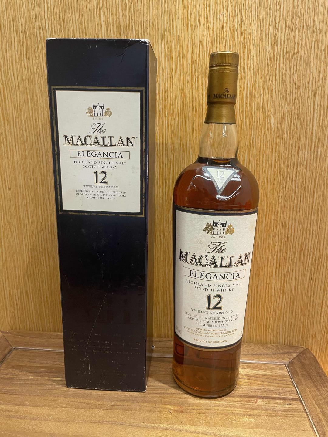 麦卡伦12年典雅1L装