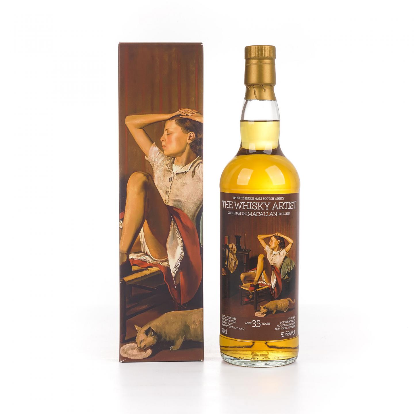 Macallan 麦卡伦 35年 1986-2022 雪莉桶#51383R