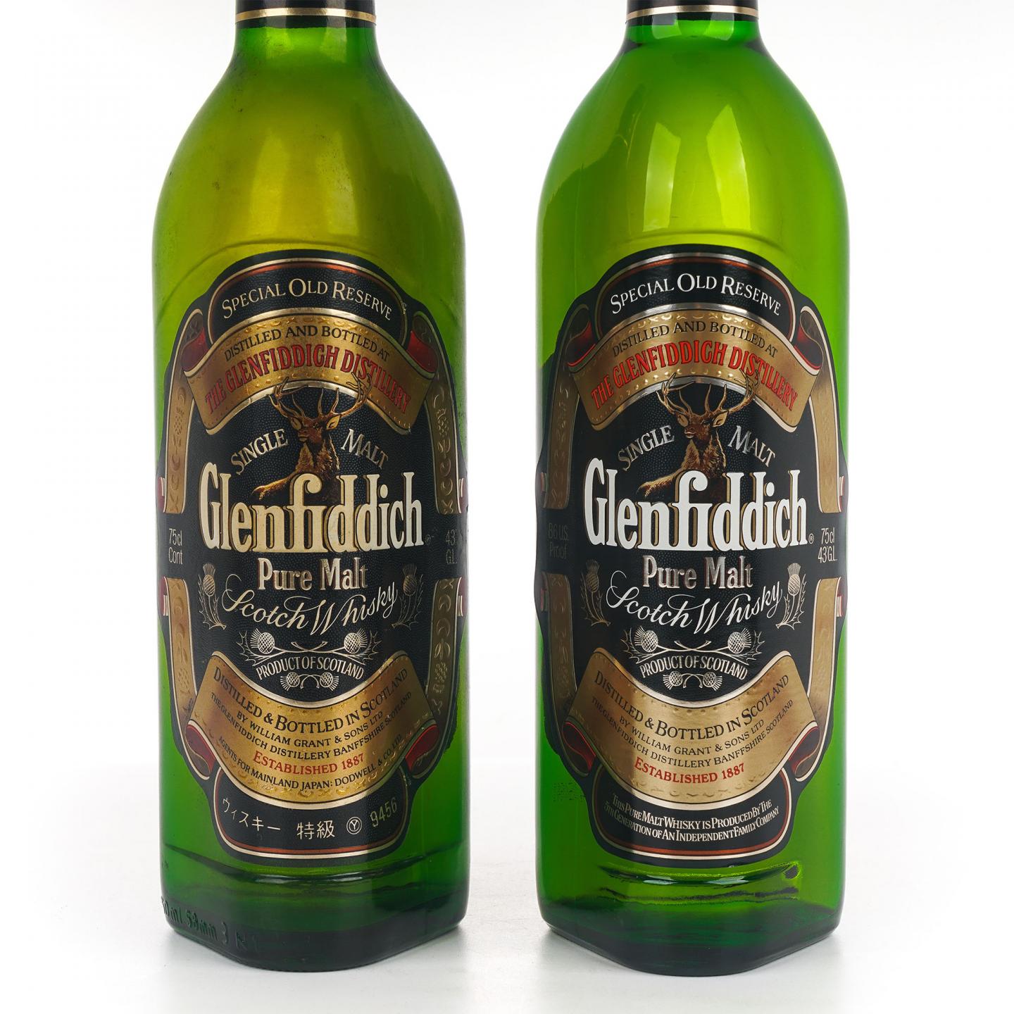 Glenfiddich 格兰菲迪 Special Old Reserve 纯麦 750ml 2支组