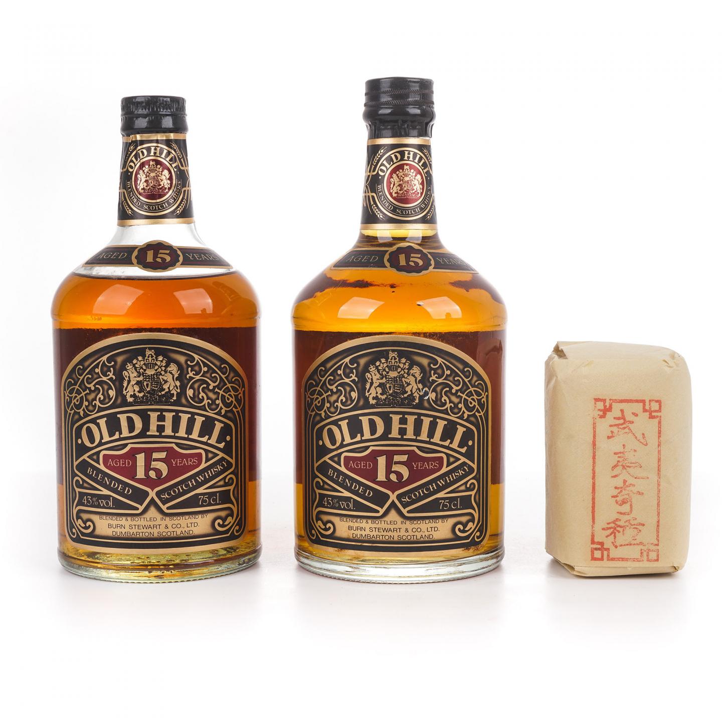 Old Hill 15年 调和 750ml*2 附赠甲级武夷奇种茶叶50g