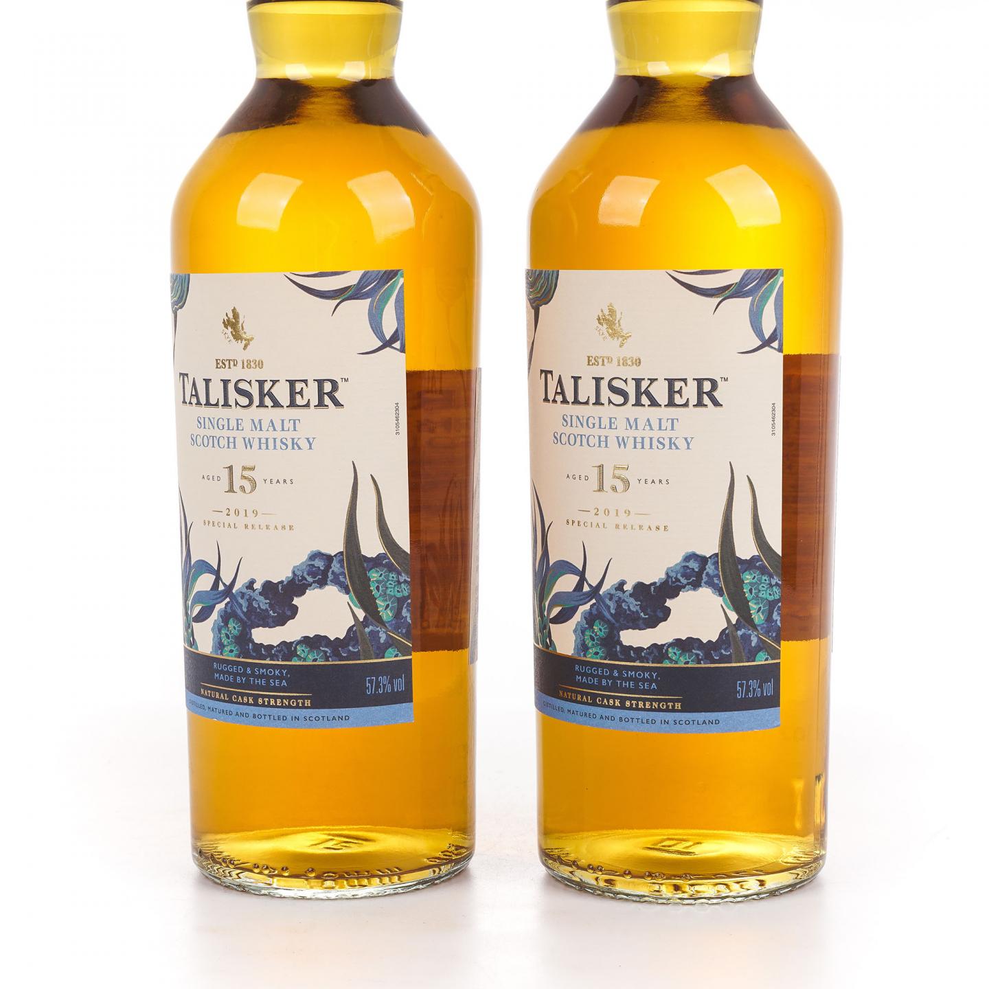 Talisker 泰斯卡 15年 SR 2019 桶强 2支组