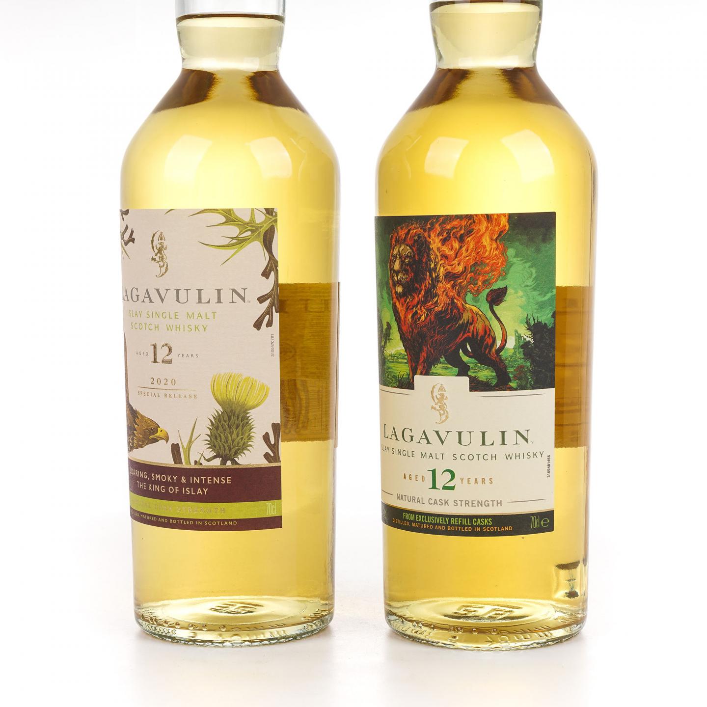 Lagavulin 乐加维林 12年 SR 2020/2021 2支组