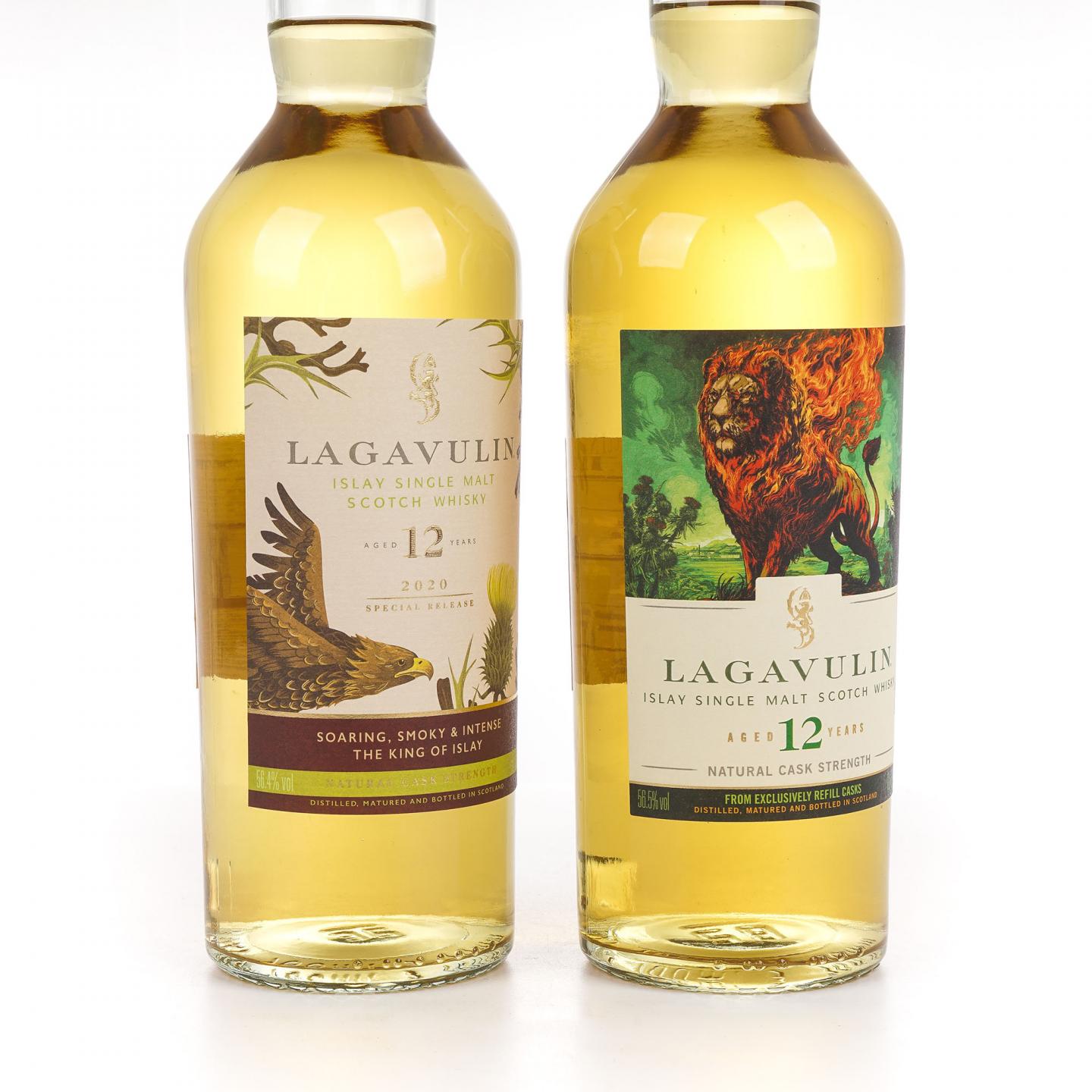 Lagavulin 乐加维林 12年 SR 2020/2021 2支组
