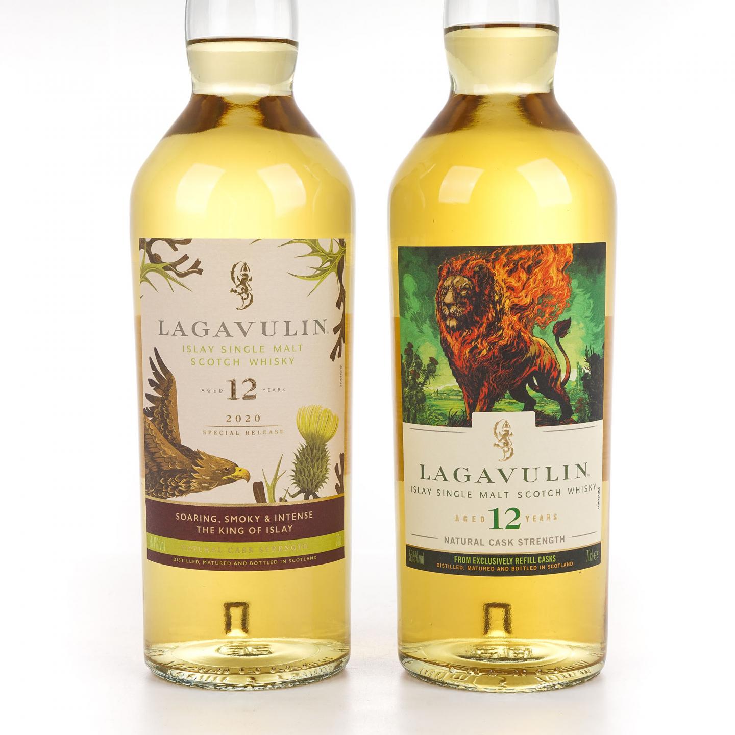 Lagavulin 乐加维林 12年 SR 2020/2021 2支组