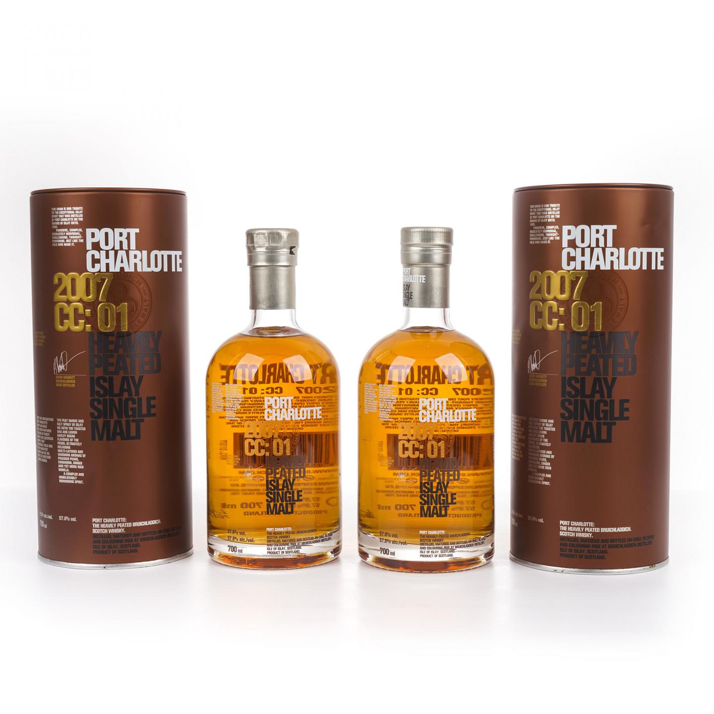 Bruichladdich 布赫拉迪 2007 波夏 CC: 01 2支组