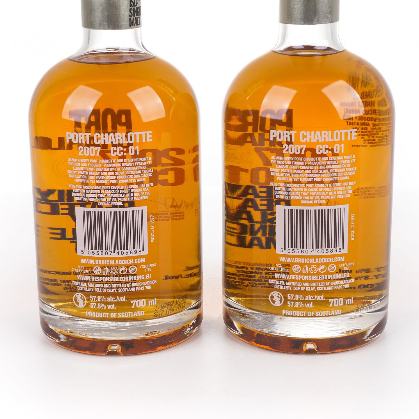 Bruichladdich 布赫拉迪 2007 波夏 CC: 01 2支组
