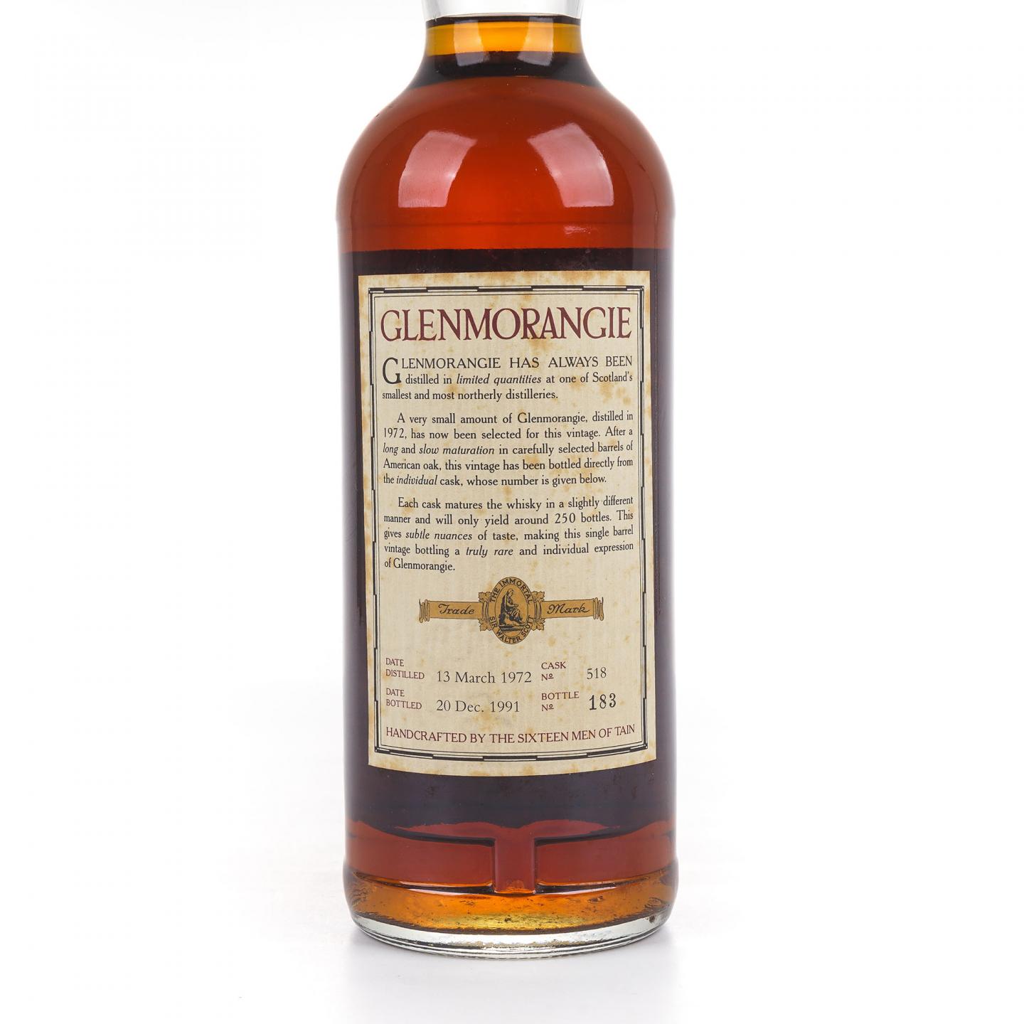 Glenmorangie 格兰杰 1972-1991 单桶 750ml