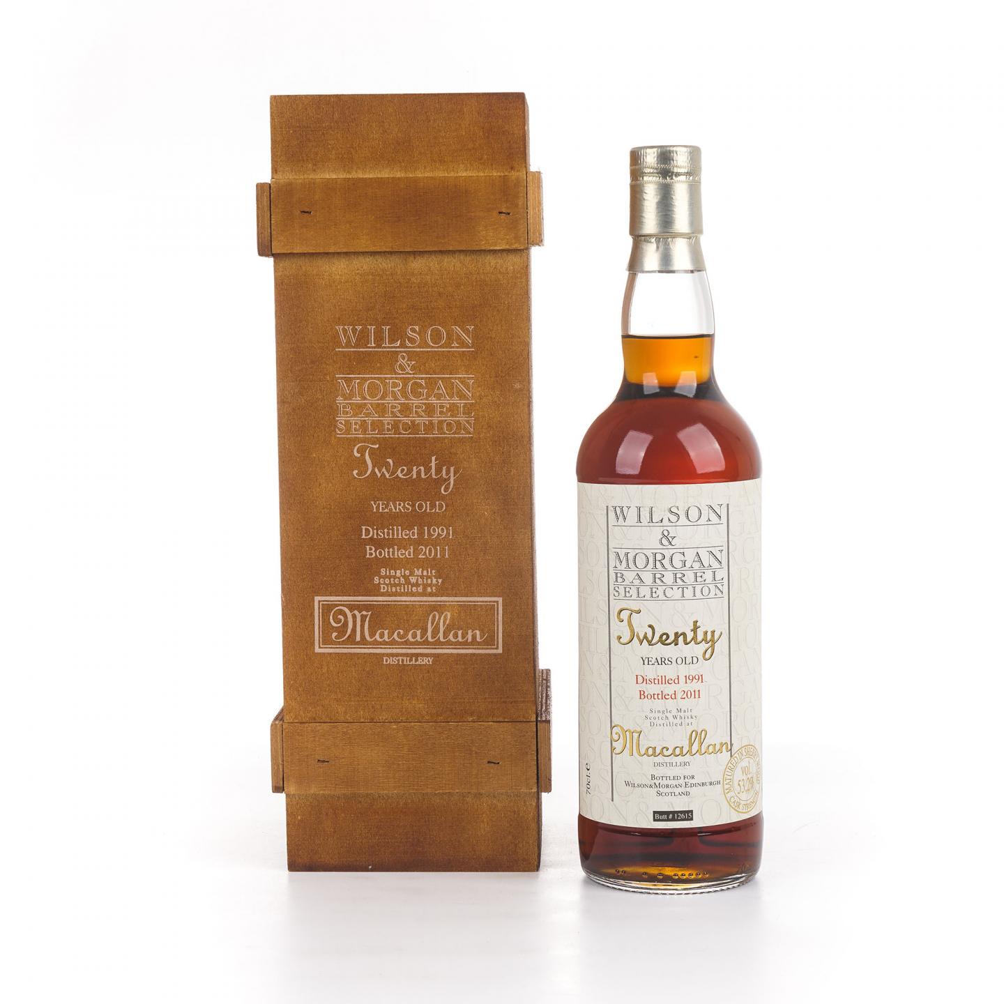 Macallan 麦卡伦 20年 1991-2011 Wilson & Morgan