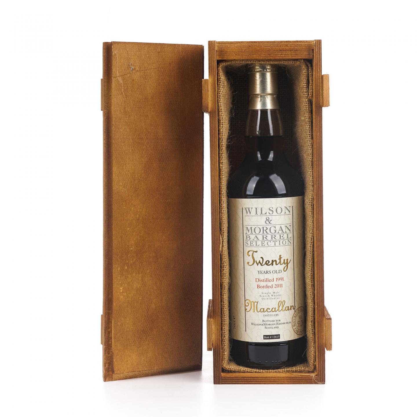 Macallan 麦卡伦 20年 1991-2011 Wilson & Morgan