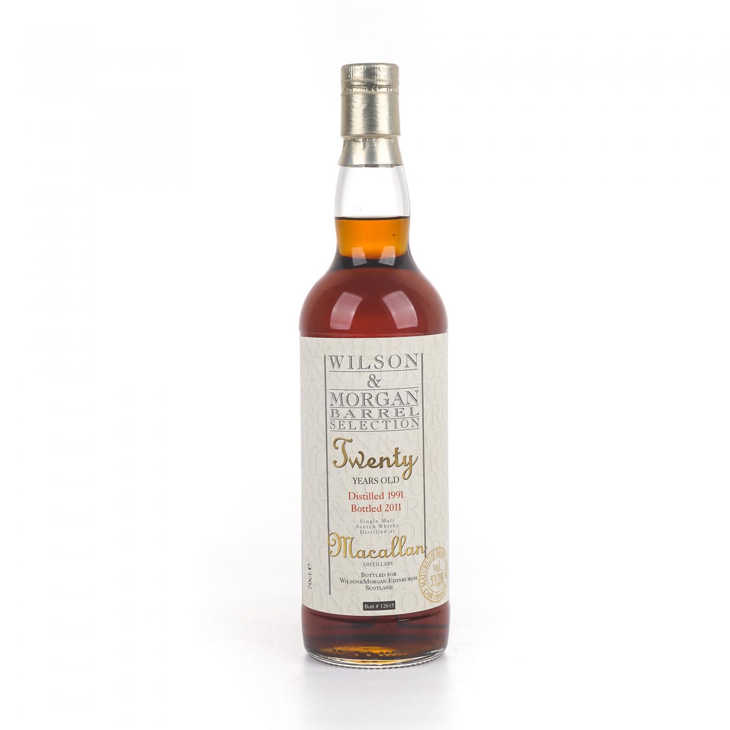 Macallan 麦卡伦 20年 1991-2011 Wilson & Morgan