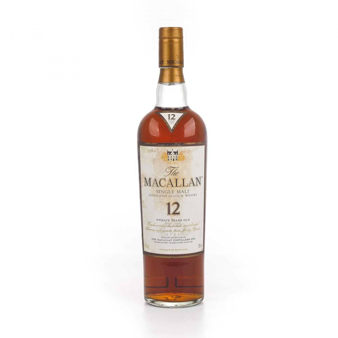 Macallan 麦卡伦 12年 雪莉桶 700ML