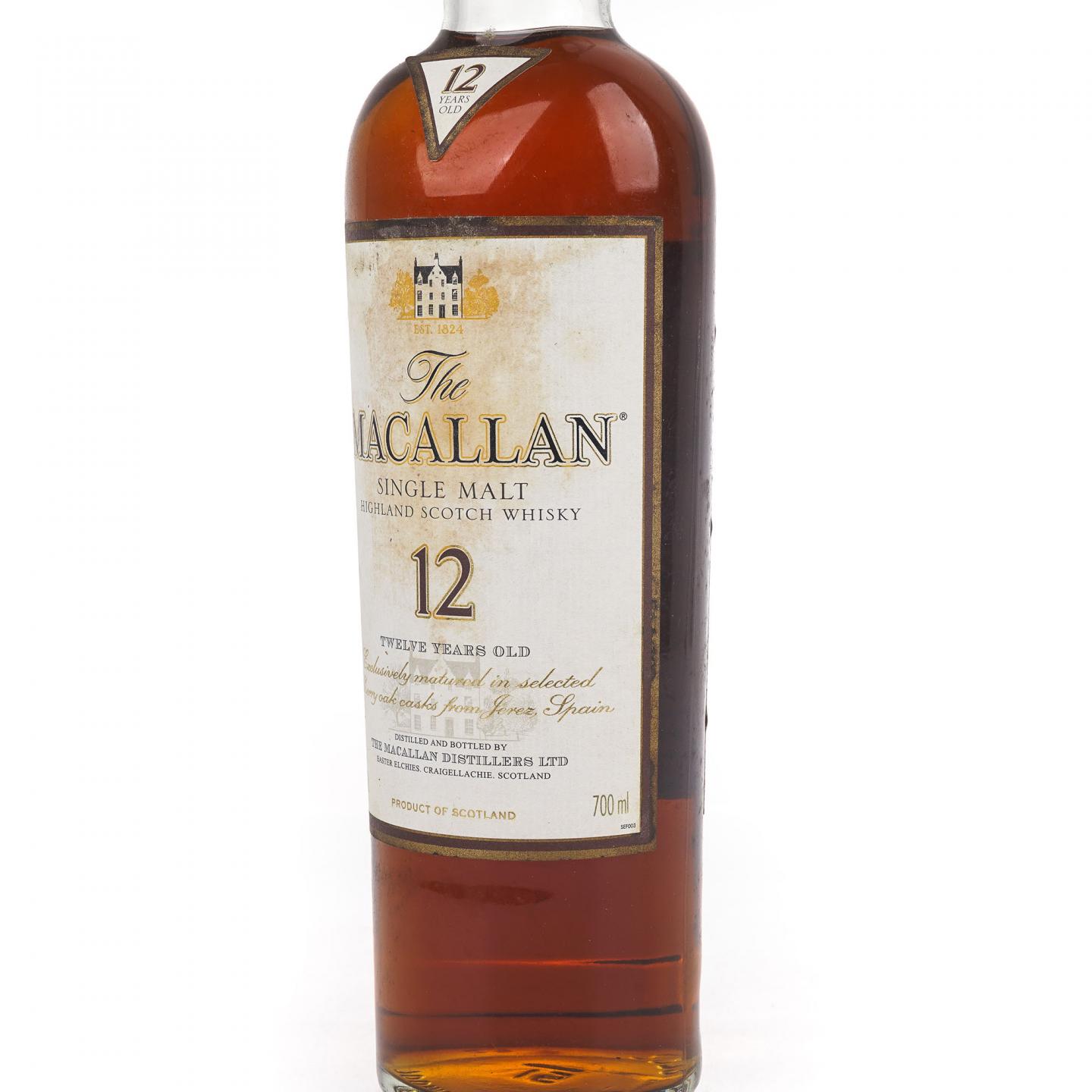 Macallan 麦卡伦 12年 雪莉桶 700ML