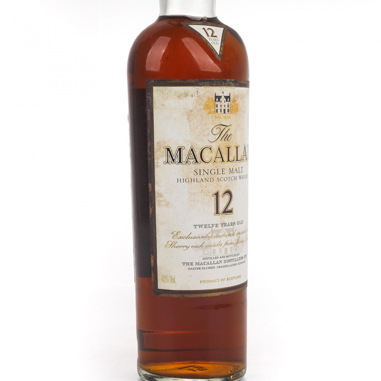 Macallan 麦卡伦 12年 雪莉桶 700ML