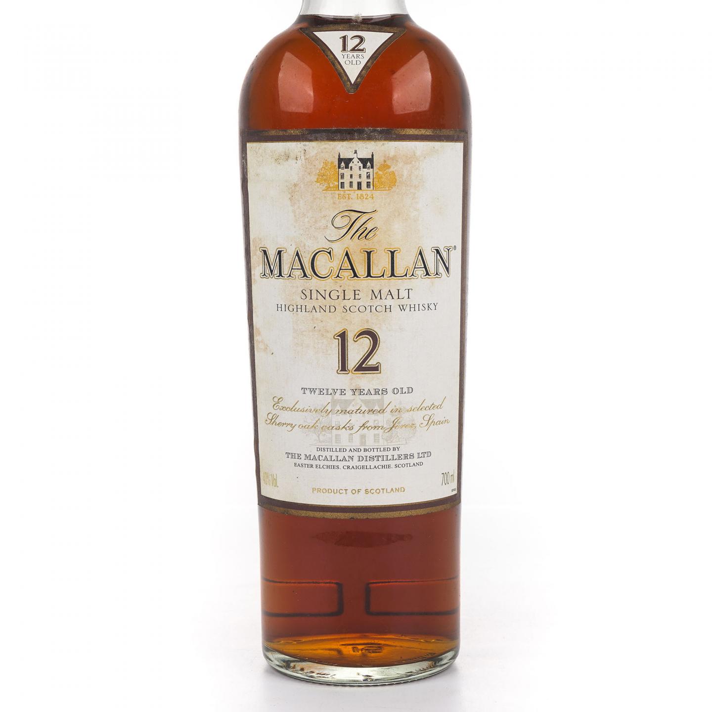 Macallan 麦卡伦 12年 雪莉桶 700ML