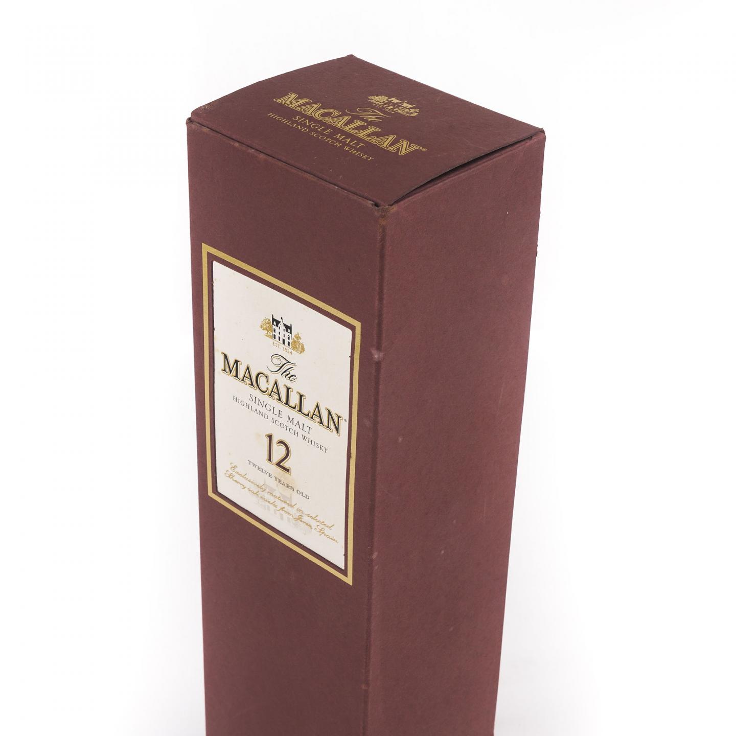 Macallan 麦卡伦 12年 雪莉桶 700ML