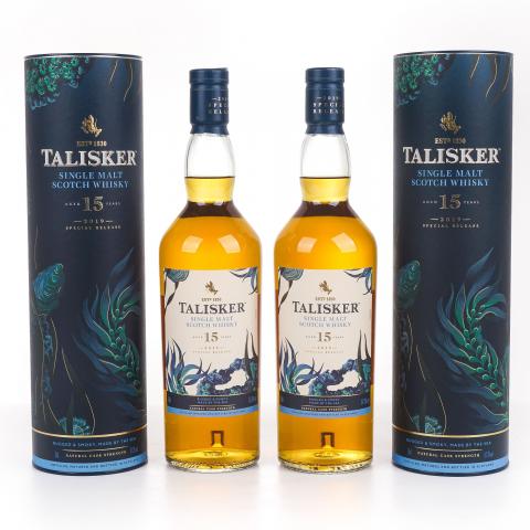 Talisker 泰斯卡 15年 SR 2019 桶强 2支组