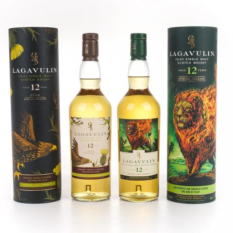Lagavulin 乐加维林 12年 SR 2020/2021 2支组