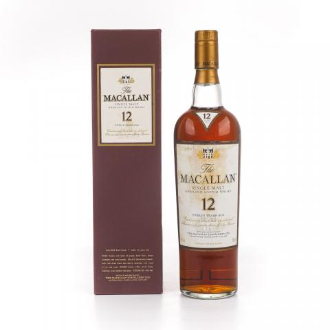 Macallan 麦卡伦 12年 雪莉桶 700ML
