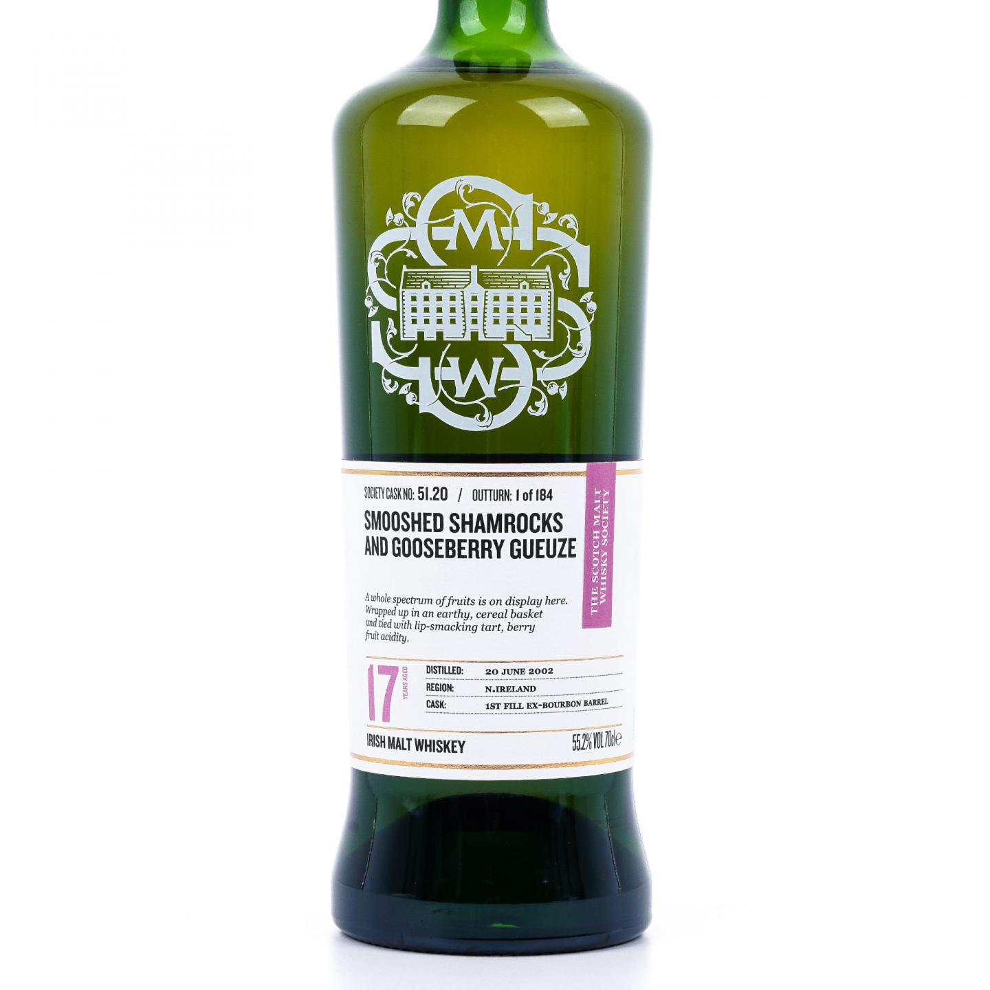 SMWS 51.20 布什米尔 17年 2002