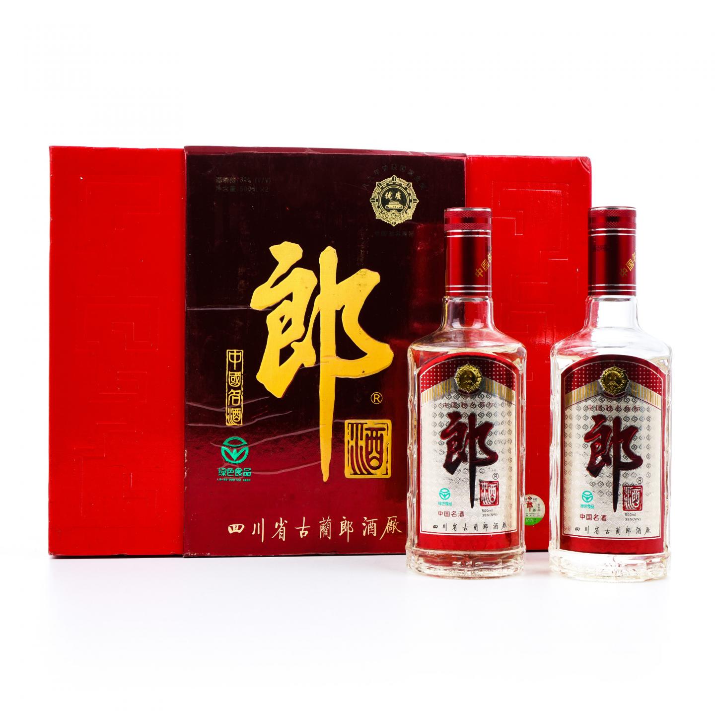 四川古蔺·2004年 郎酒 2瓶组 39%