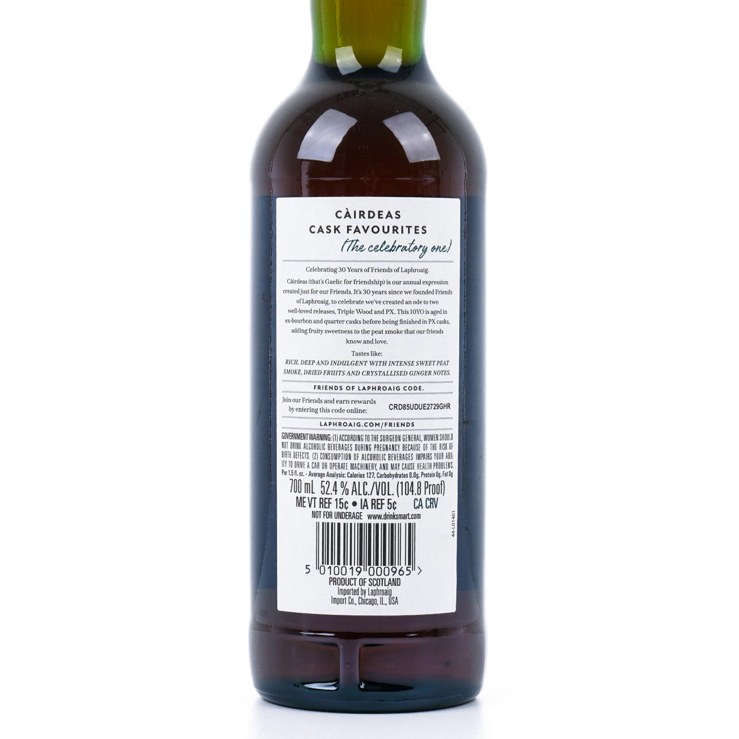 Laphroaig 拉弗格 10年 Cairdeas