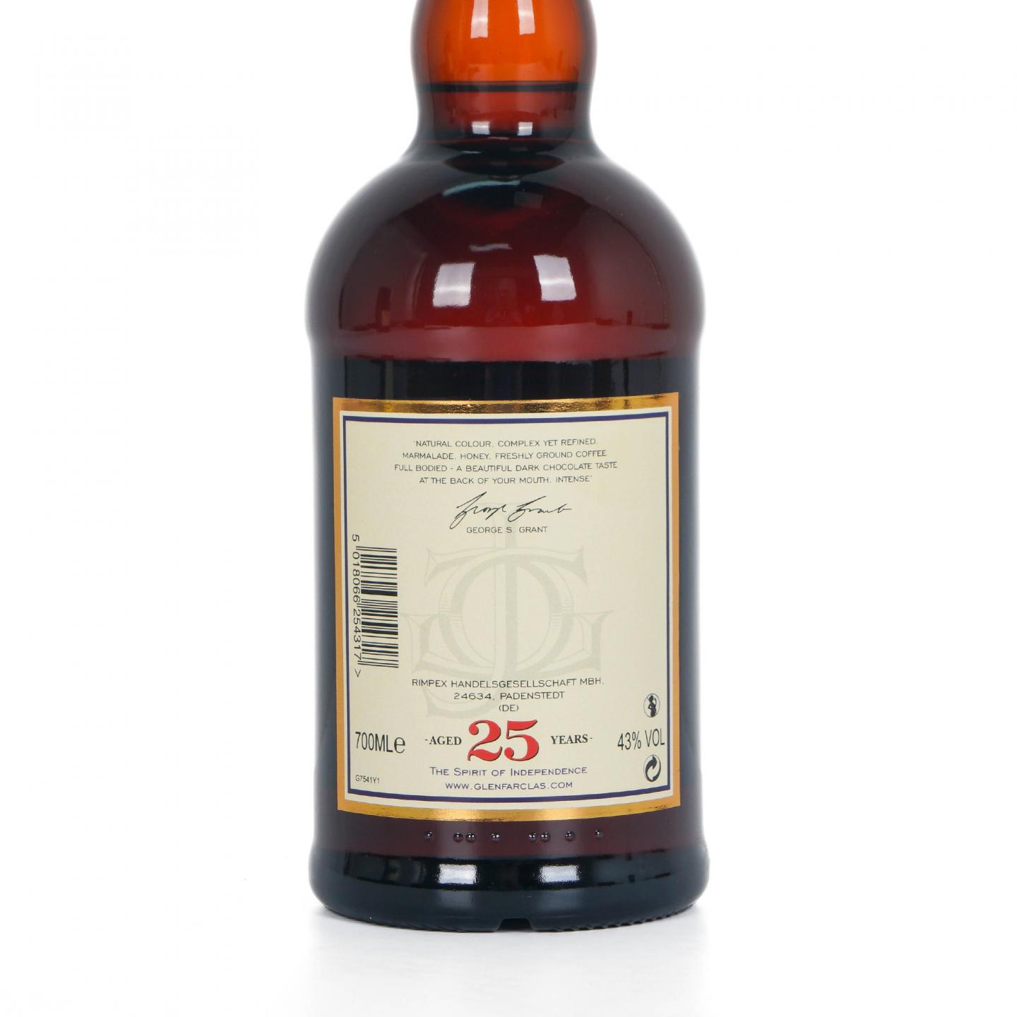Glenfarclas 格兰花格 25年 2021 700ml
