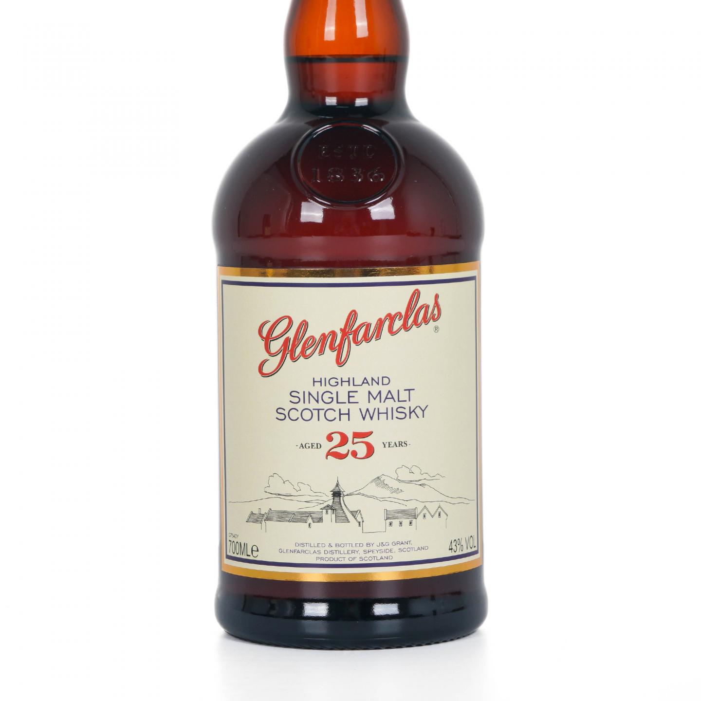 Glenfarclas 格兰花格 25年 2021 700ML