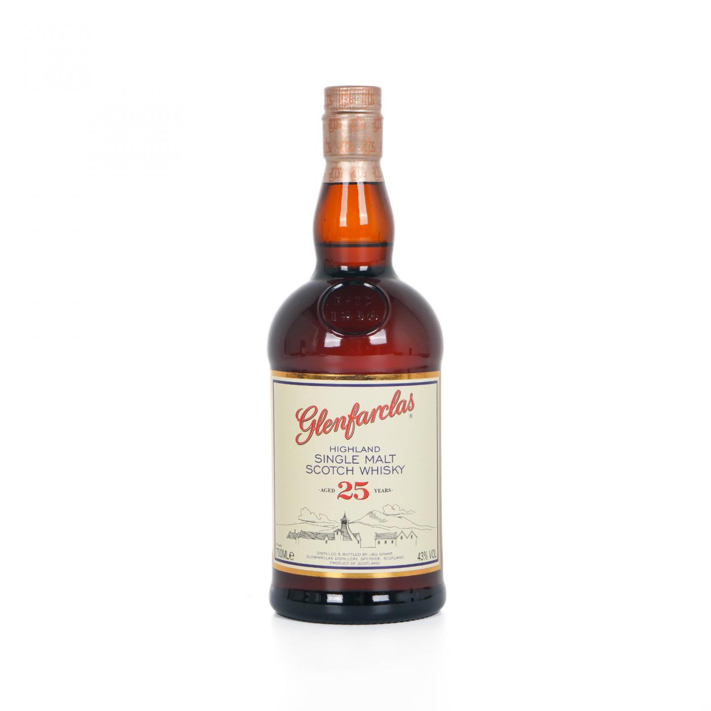 Glenfarclas 格兰花格 25年 2021 700ML 圆筒
