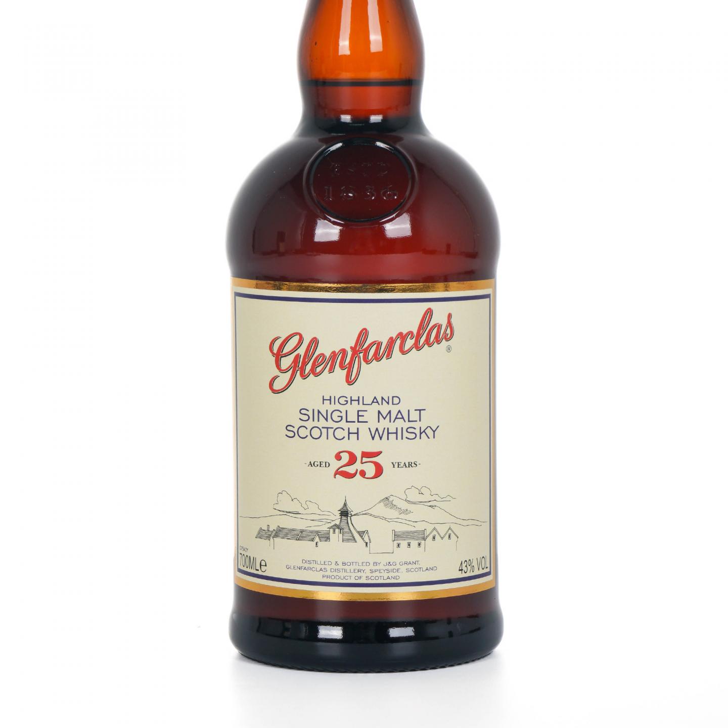 Glenfarclas 格兰花格 25年 2021 700ML 圆筒