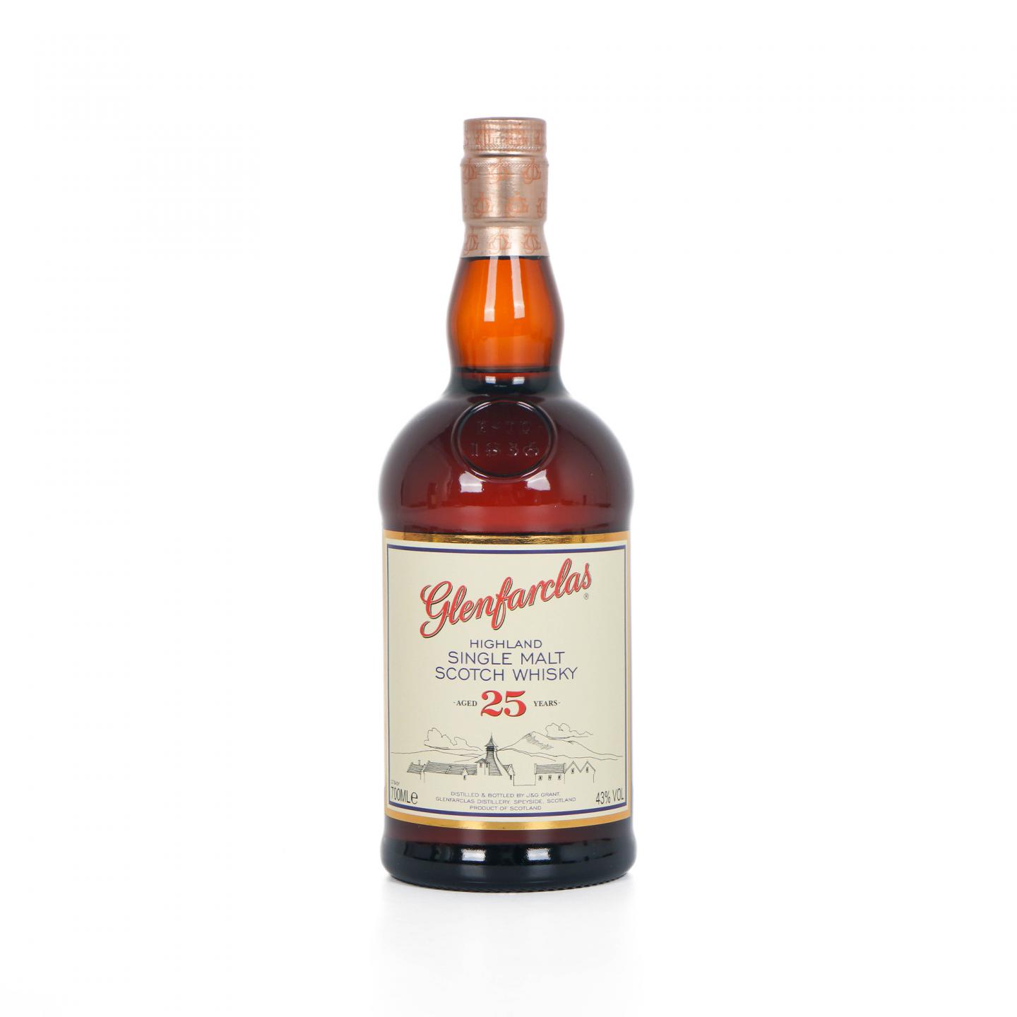 Glenfarclas 格兰花格 25年 2021 700ml 圆筒