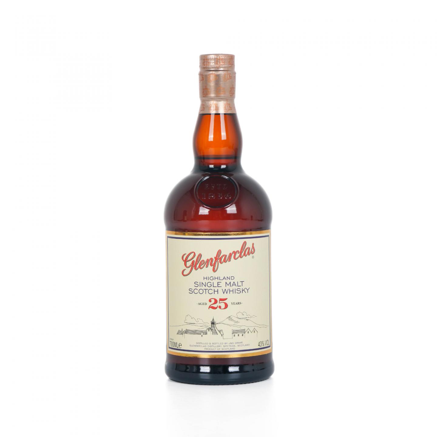 Glenfarclas 格兰花格 25年 2021 圆筒 700ml