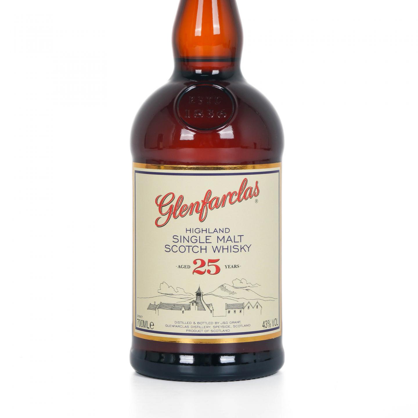Glenfarclas 格兰花格 25年 2021 圆筒 700ml