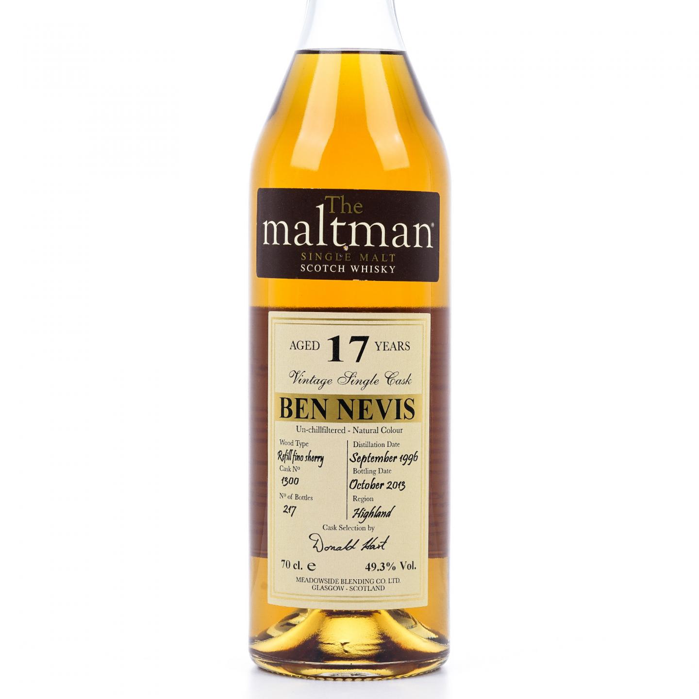 Ben Nevis 本尼维斯 17年 1996-2013 MBl The Maltman