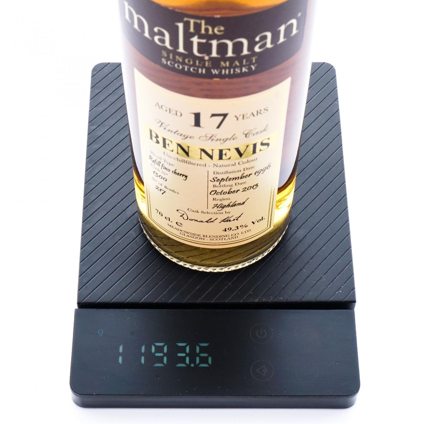Ben Nevis 本尼维斯 17年 1996-2013 MBl The Maltman