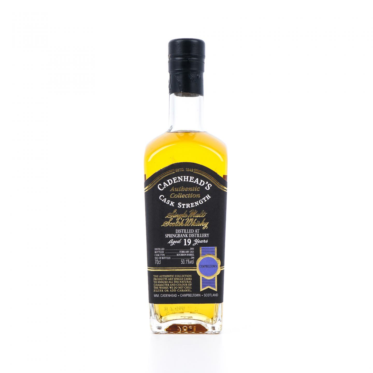 Springbank 云顶 19年 2001-2021 单桶 CA