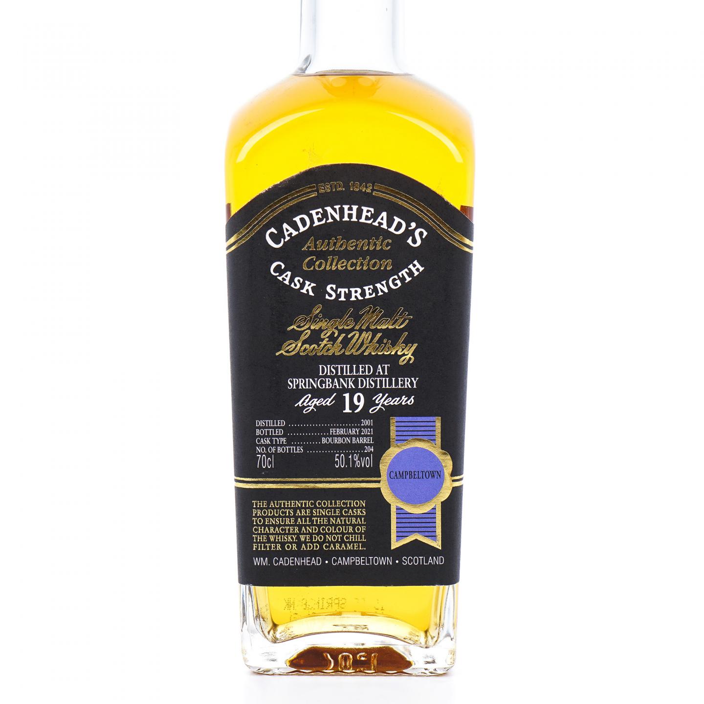 Springbank 云顶 19年 2001-2021 单桶 CA