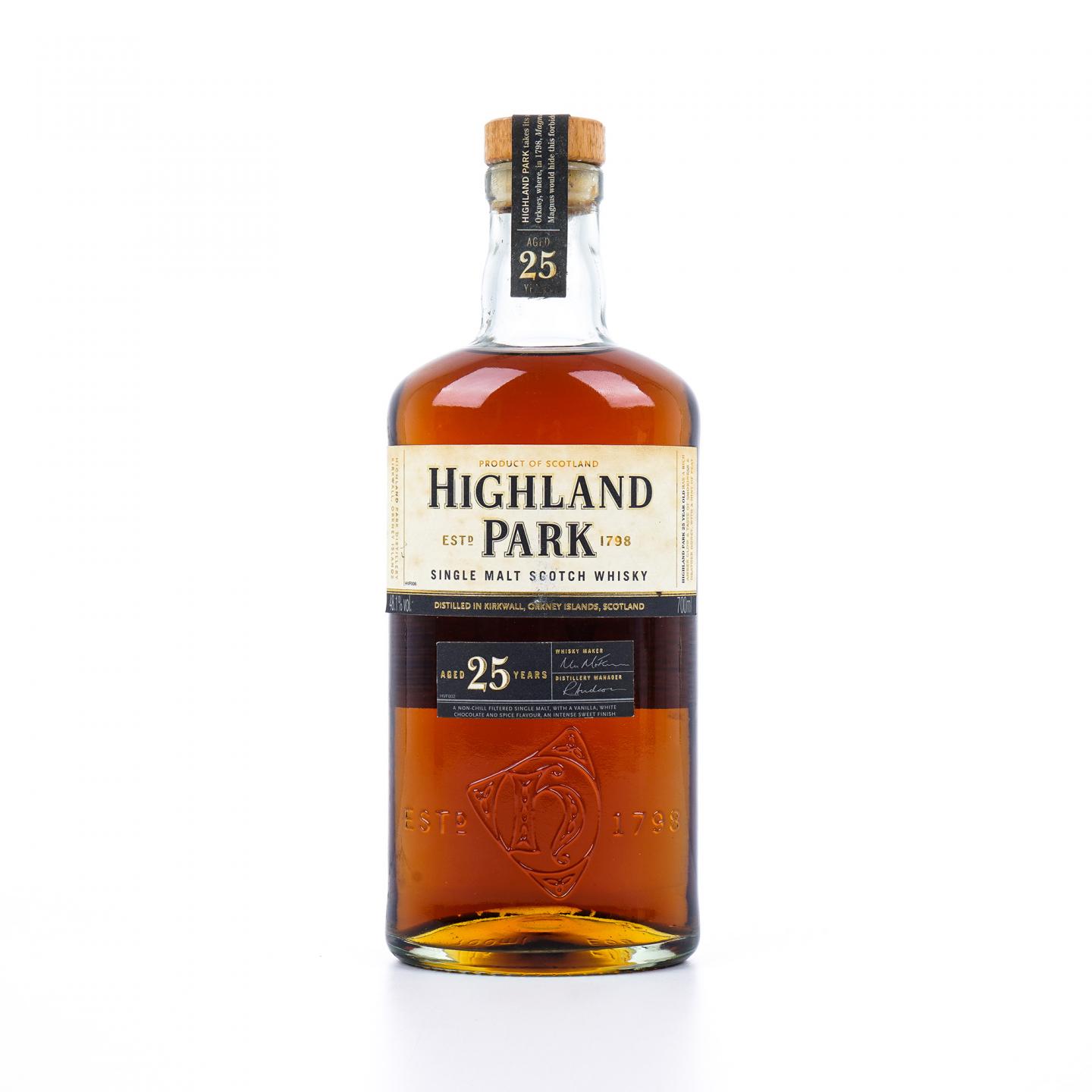 Highland Park 高原骑士 25年 700ml 48.1%Vol.