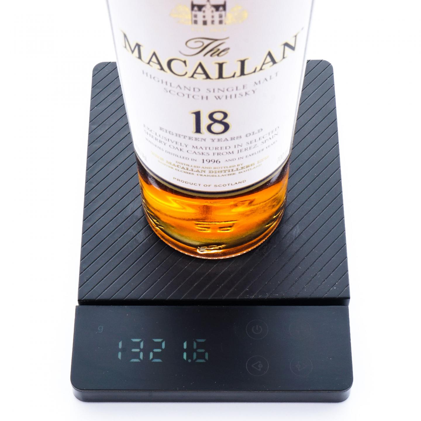 Macallan 麦卡伦 18年 1996 雪莉桶 43%Vol.
