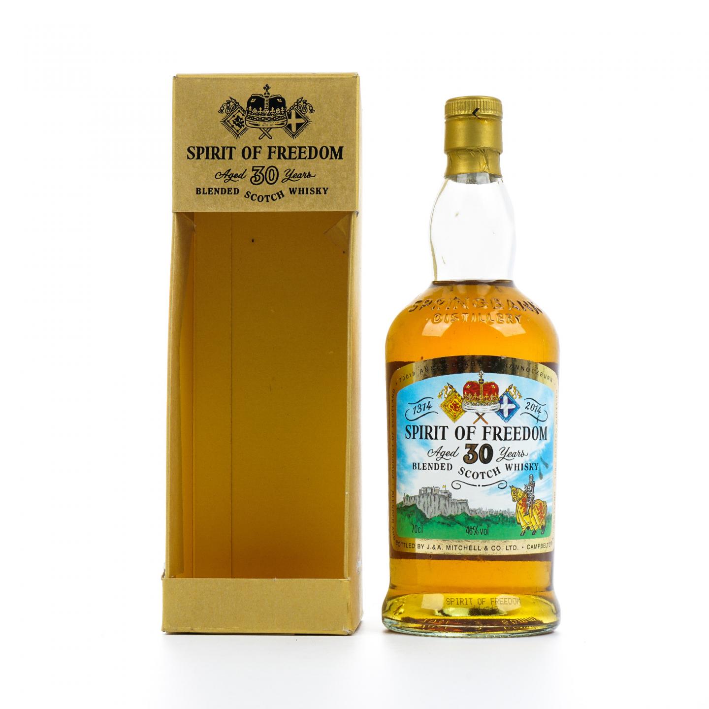 Springbank 云顶 30年 Spirit of Freedom