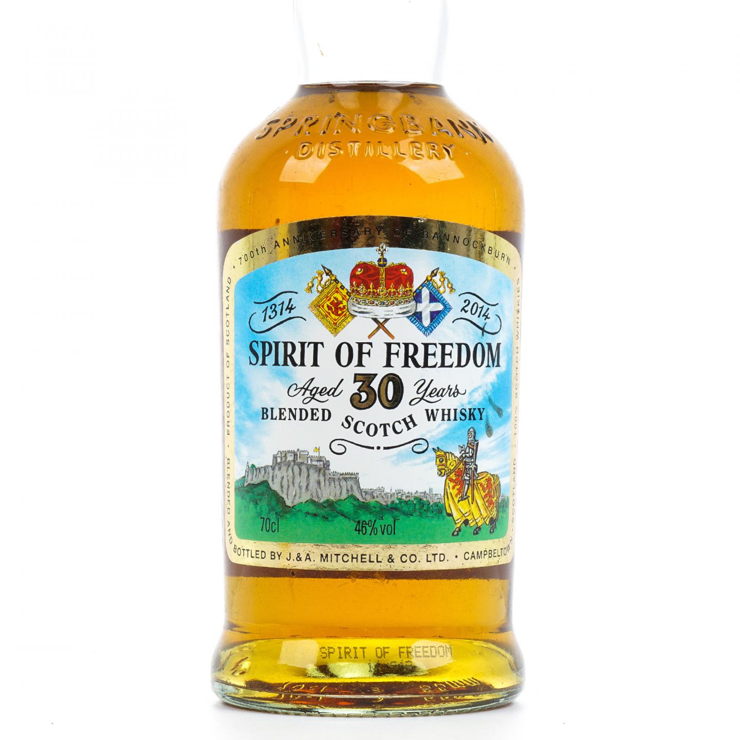Springbank 云顶 30年 Spirit of Freedom