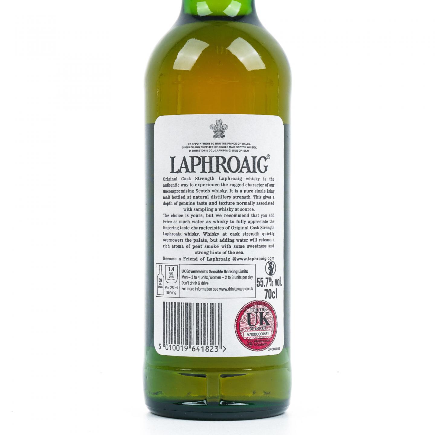 Laphroaig 拉弗格 10年 桶强 小红标 55.7%