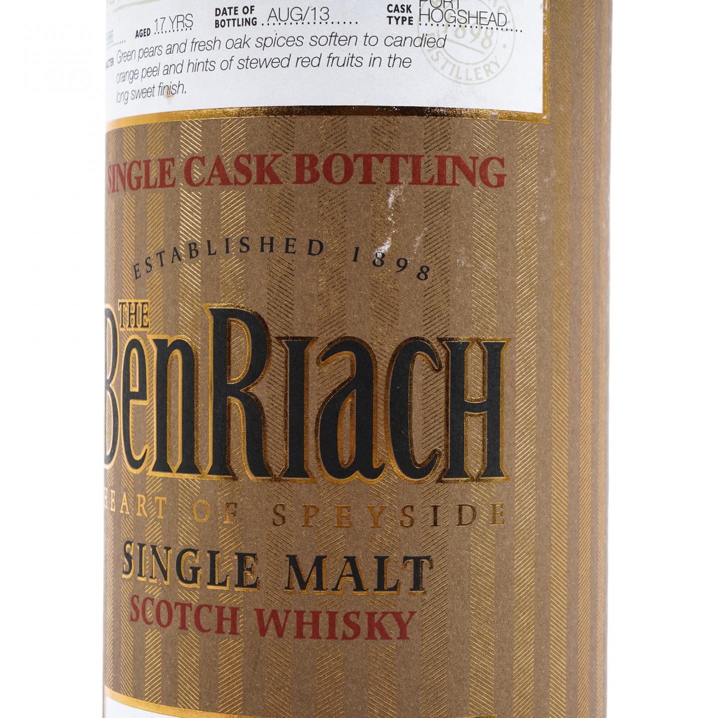 BenRiach 本利亚克 17年 1995-2013 波特单桶#5966