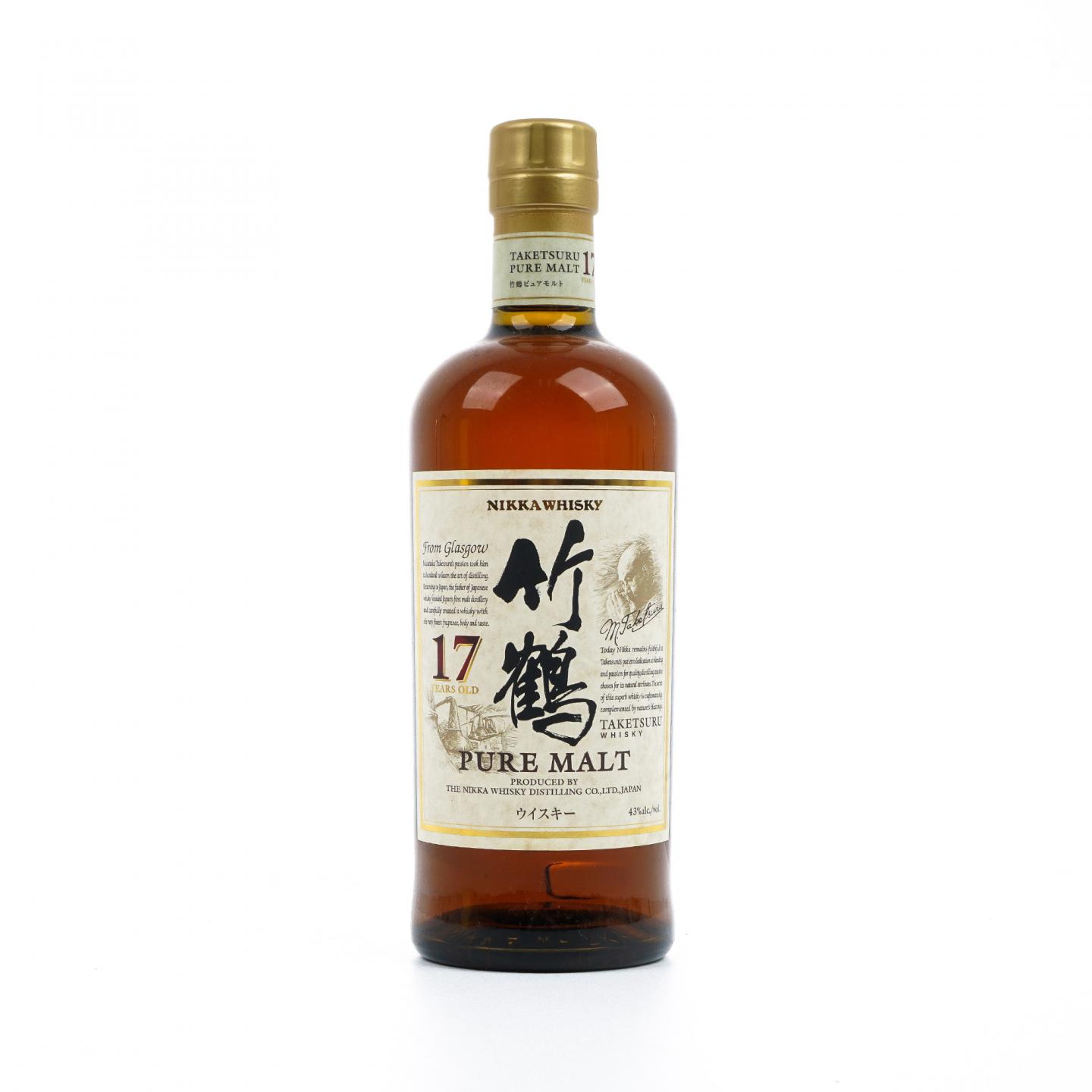 竹鹤 17年 Pure Malt 43%