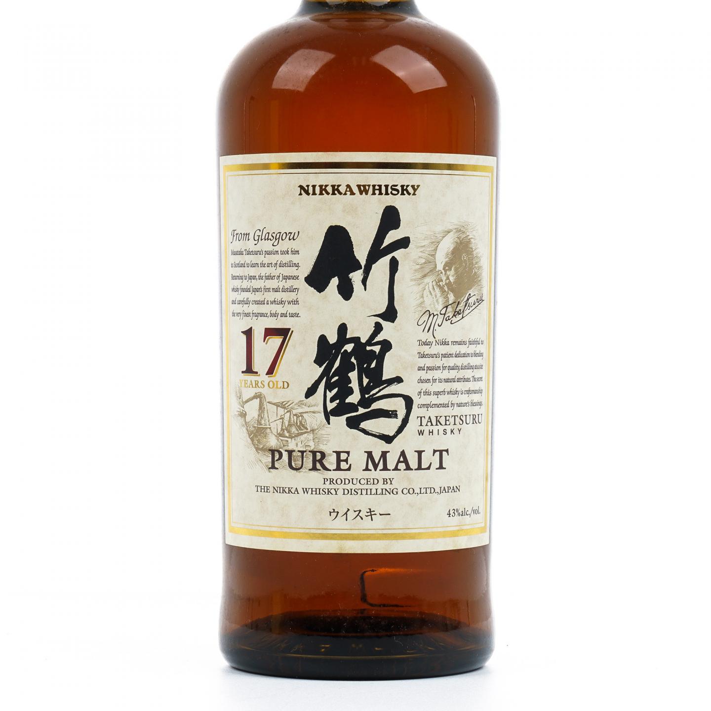 竹鹤 17年 Pure Malt 43%
